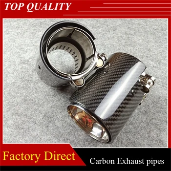 

M Performance Exhaust tips Carbon fiber For M2 F87 M3 F80 M4 F82 F83 M5 F10 M6 F12 F13 X5M X6M Exhaust Muffler Tips Nozzles Tail