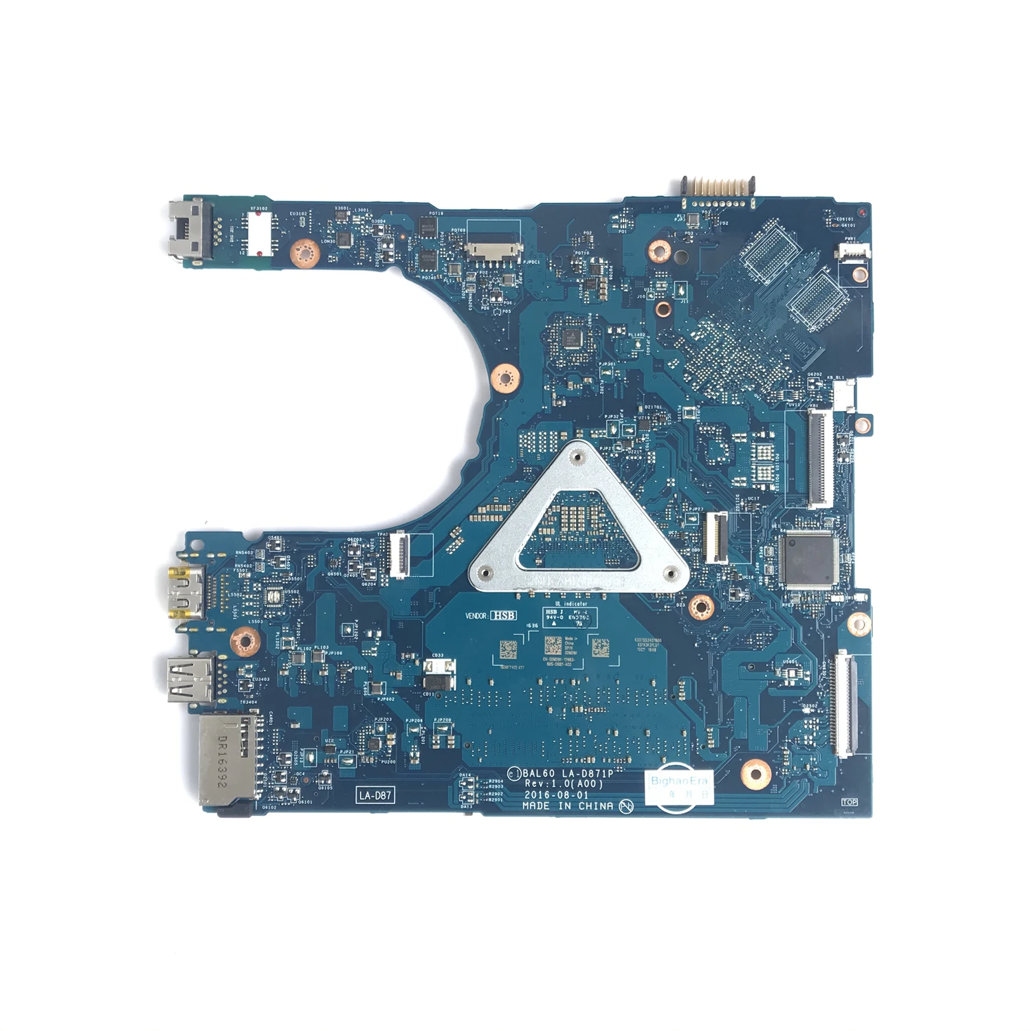 Laptop Motherboard para Dell Inspiron Bal60 La-d871p Cn0kckcp Cn-0dpc8t Dpc8t 100 Teste de Trabalho Bal60 La-d871p I36006u 100 Teste - Imagem 3