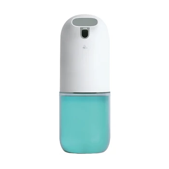

1pc 300ML Soap Liquid Dispenser Led Light Motion Sensor Desk-Top Minimalistic Soap Liquid Device New Foam Soap Dispenser