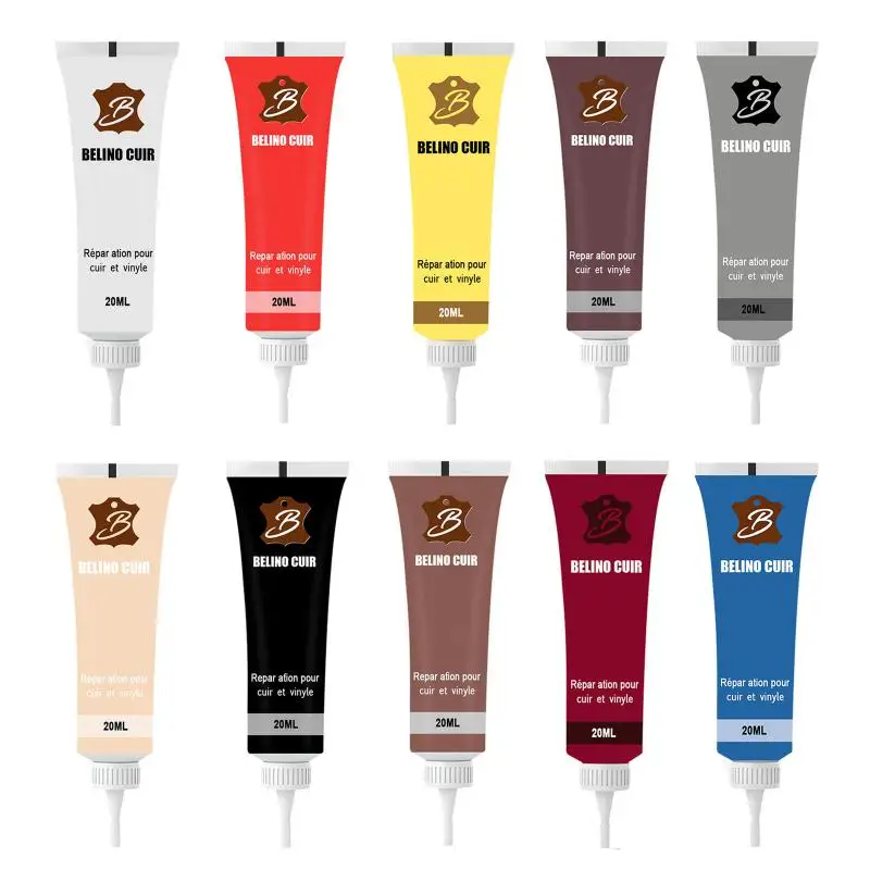 Advanced Leather Repair Gel Car Seat Home Leather Complementary Color Repair Paste Leather Refinish Repair Cream Car Accessories car polish