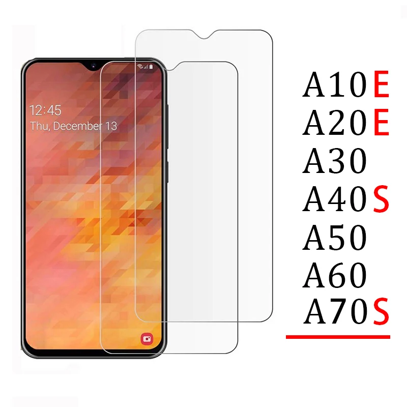 

9H Tempered Glass for Samsung A50 A40 A10 A70 A20 A30 Clear Scratch-Proof Protective Glass for Samsung A70S A10E A40S A20E Core