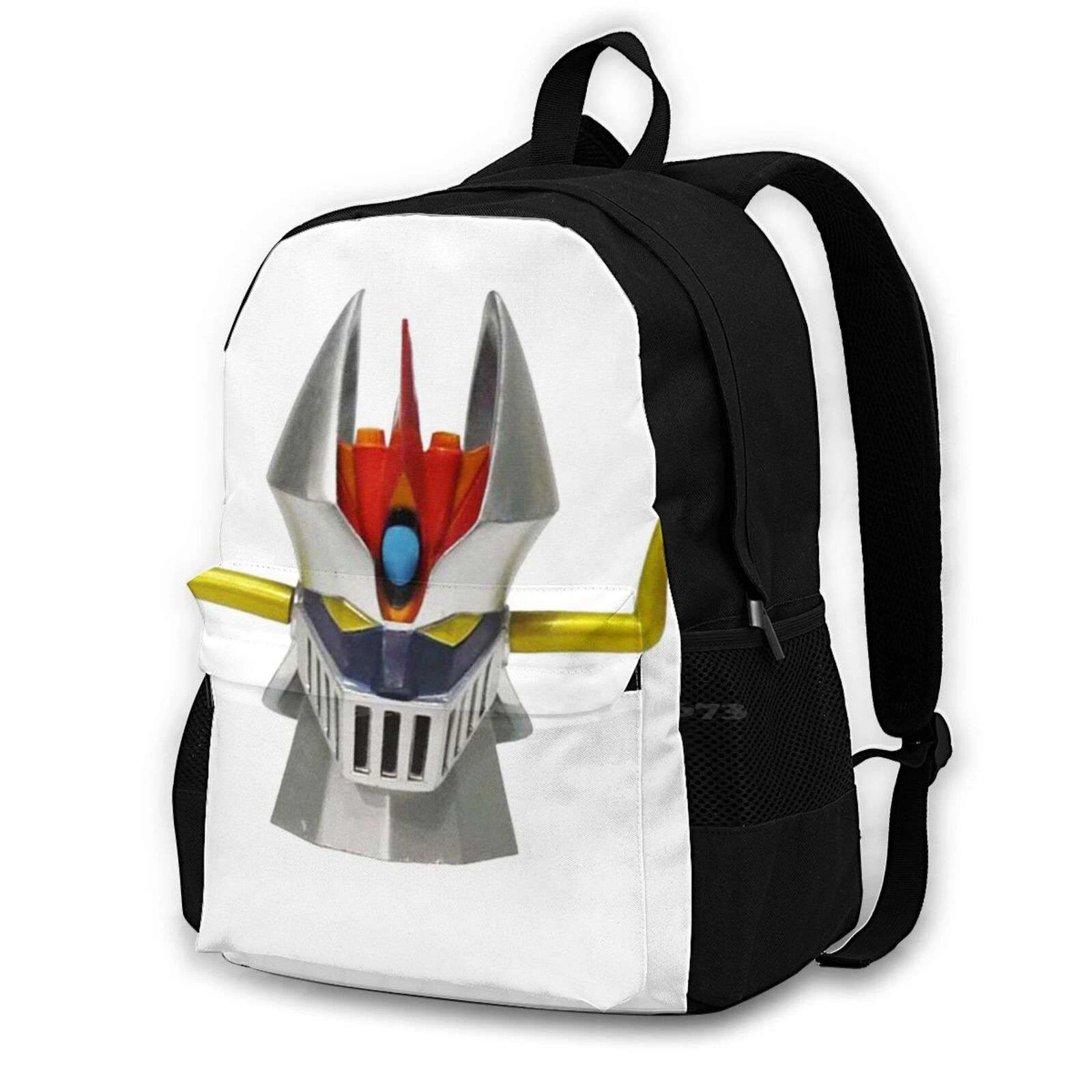 Great Face mochila escolar de gran capacidad para portátil, 15 pulgadas, Mazinga Jumbo Machinder Shogun Warrior, Robot de juguete, superhéroe japonés|Mochilas| -