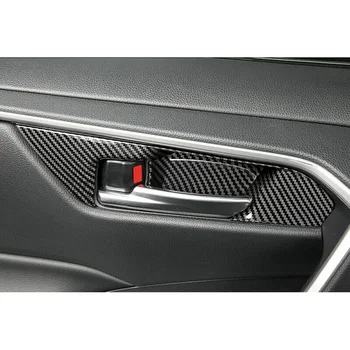 

Car Door Handle Trim Interior ABS Plastic Cover For Toyota RAV4 2019-2020