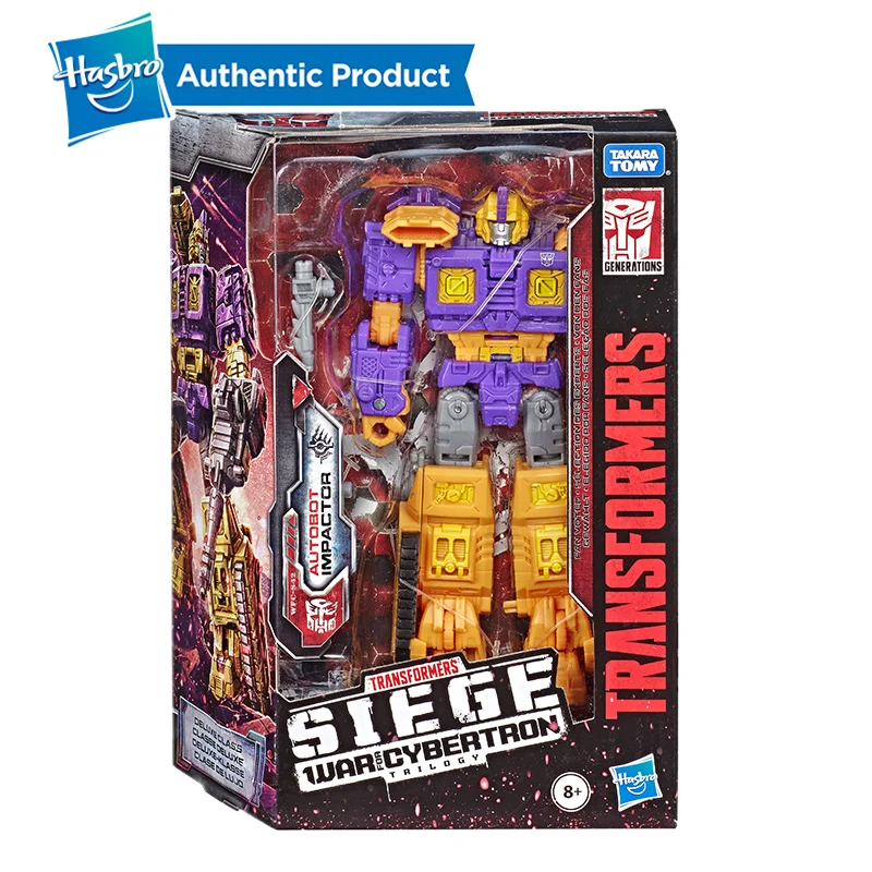 Impactor Hasbro Трансформеры игрушки поколения войны для Cybertron осада Делюкс Спрингер S36 WFC-S37 брунт Weaponizer гончий и красный сигнал тревоги - Цвет: Impactor