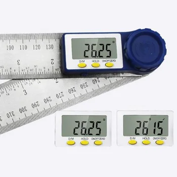 

Digital Angle Finder Ruler Protractor Stainless Steel 360° Measure Tool Supplies