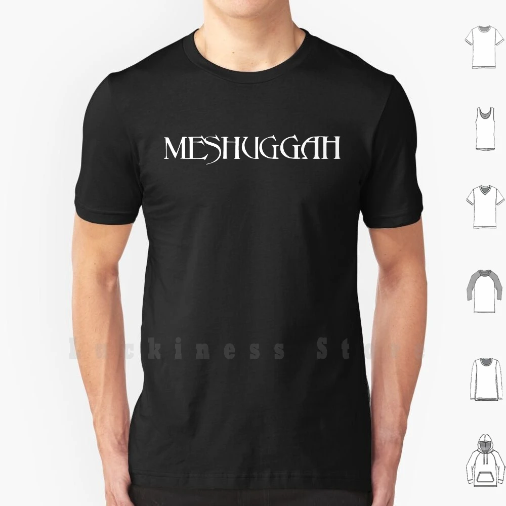 Meshuggah T Shirt DIY Cotton Big Size S 6xl Metal Metal Band Band Band Logo  White Black Black Metal Gojira Tesseract Cynic|T-Shirts| - AliExpress