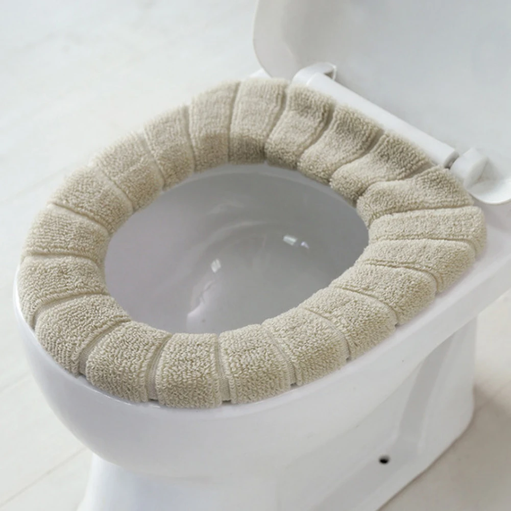 Мягкое моющееся сиденье для унитаза Чехол коврик подушка легко использовать теплый удобный инструмент для чистки туалета дома ванная комната очиститель для туалета аксессуары