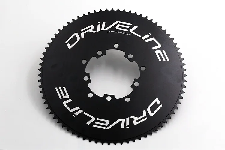 Тайвань Driveline 75T круг зубной диск двойной BCD 110/130BCD складной велосипед шоссе круглые пластины