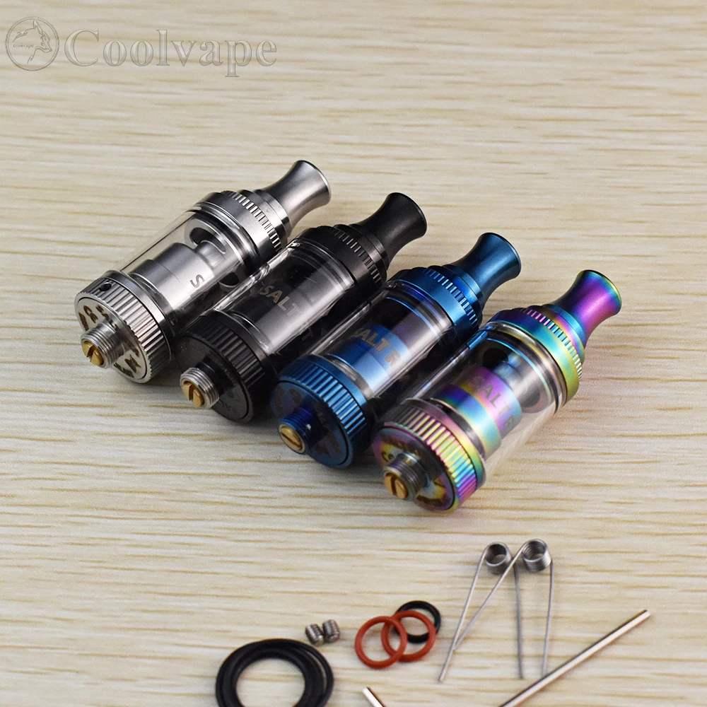 

Electronic cigarette atomizer SALT RTA mtl rta 18mm Atomizer 2ml/3.5ml Rebuildable Single Coil mtl Vaporizer tank vs kayfun v5