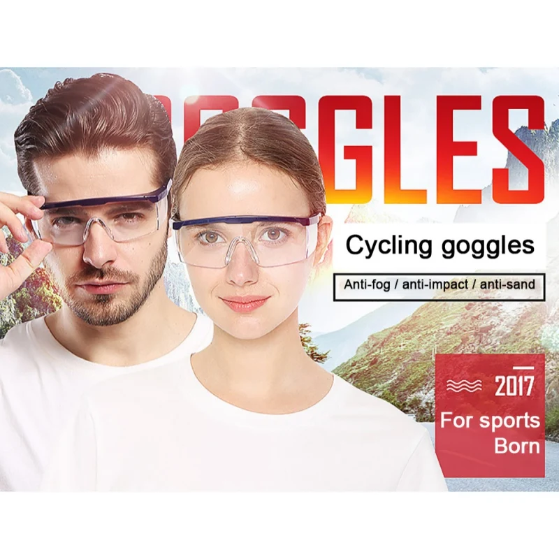 Hot Eyewear Protective Safety Glasses Anti-Fog Design Anti Scratch Clear Lens-High Impact Resistance-Perfect Eye Protection | Спорт и