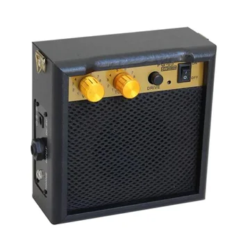 

MagiDeal Mini Guitar Bass Amplifier AMP 5W With Carrying Strap