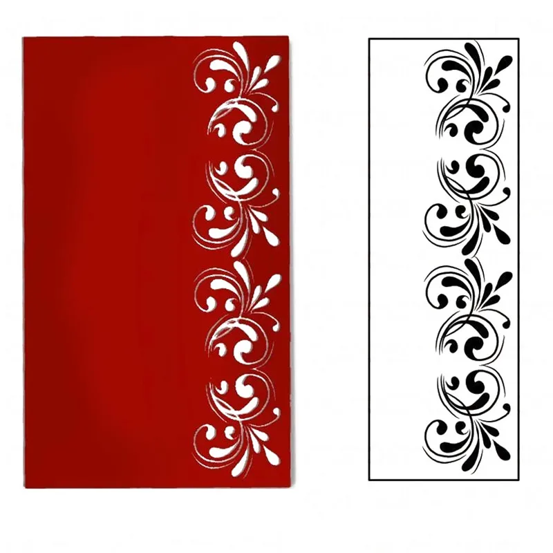 

Eastshape Swirly Frame Metal Cutting Dies Wave Style Border Dies for Scrapbooking Card Album Embossing Diecut Template