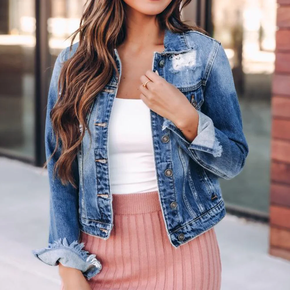 Denim Jacket Women|Jackets| - AliExpress