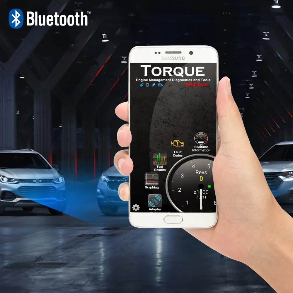Автомобильный диагностический мини сканер TOPDON ELM327 Bluetooth V1.5/V2.1 для