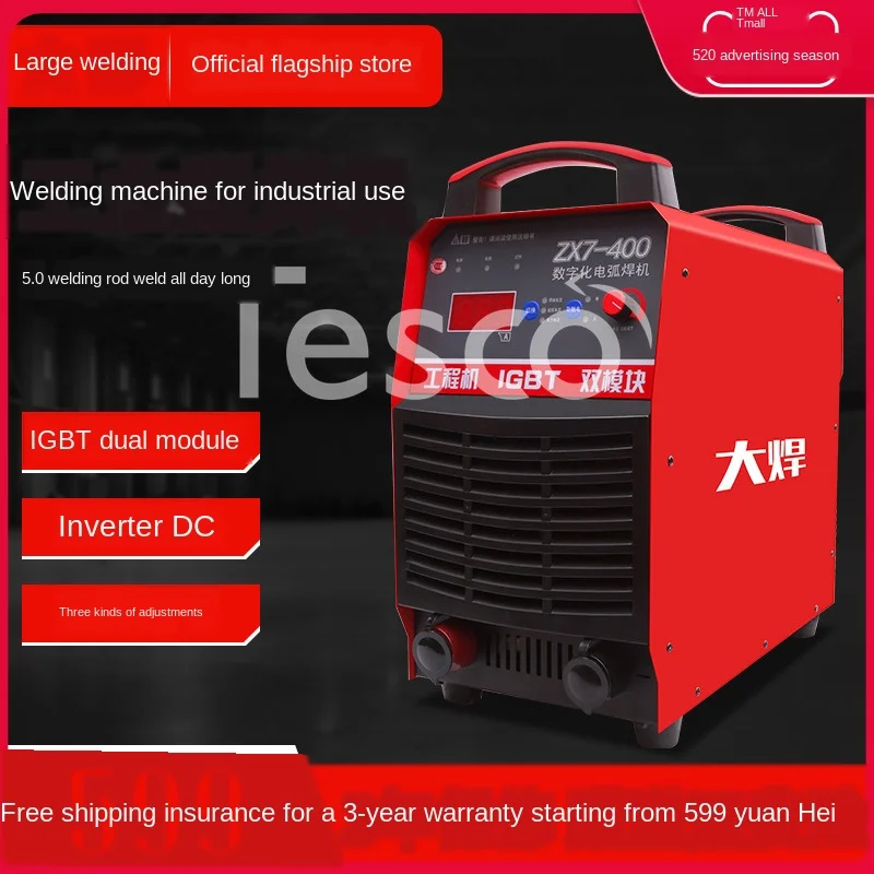 

Zx7-400 315 Industrial Welding Machine 220v 380v Double Voltage DC Welding Machine