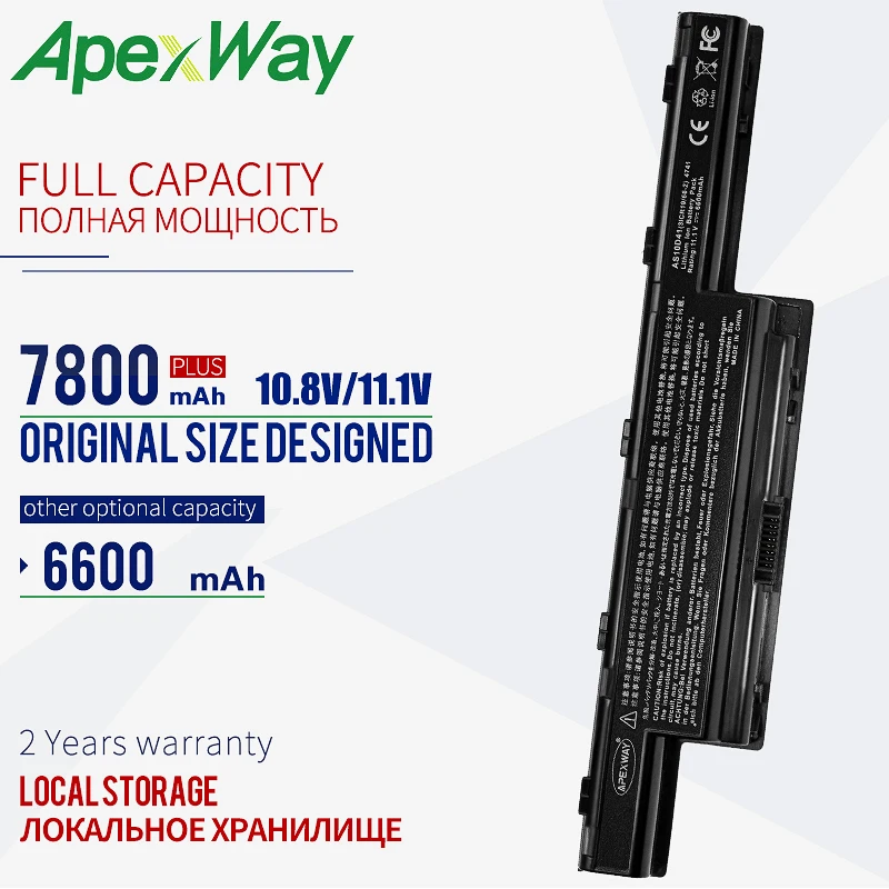 11,1 V Аккумулятор для ноутбука ACER AS10D31 AS10D3E AS10D41 AS10D51 AS10D61 AS10D71 AS10D73 Aspire 4253 4551 4551 г 4741 4741G серии