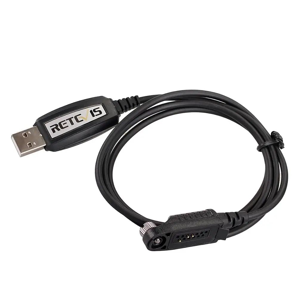 USB Programming Cable for Retevis RT82 Dual Band DMR Two Way Radio Support WinXP/Win7/Win8/Win10 System