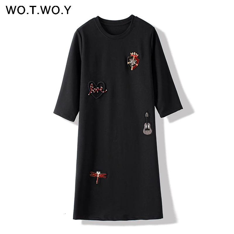 Half Sleeve Dresses Women