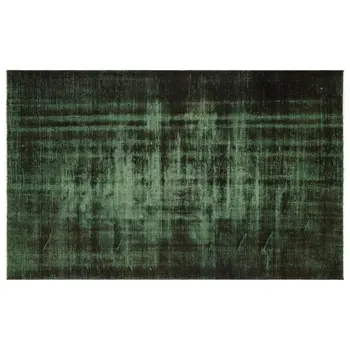 

Handmade Green Vintage Overdyed Turkish Area Rug 164x263 Cm-5'5''X8'8''