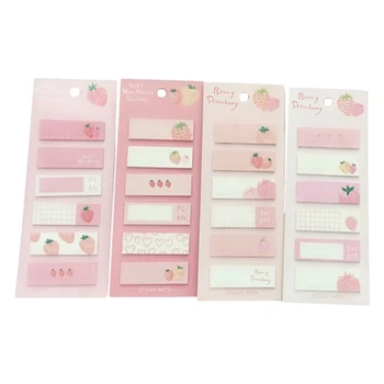 

Kawaii Memo Pad N Times Sticky Note With Release Paper Creative Fresh Memo Pads Sweet Fruits Strawberry Blueberry Sticky Notes