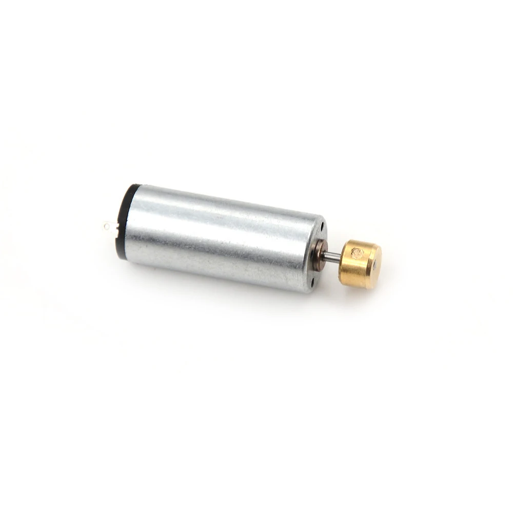 DC Vibration Motor High Quality DC 1.5-6V 1750-7000RPM Output Speed Electric Mini Vibration Motor Accessories Silver+Gold