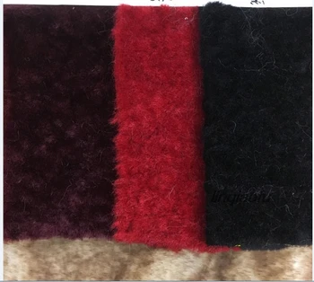 

Embossed cashmere Super soft snow ice woolen coat plush fabric