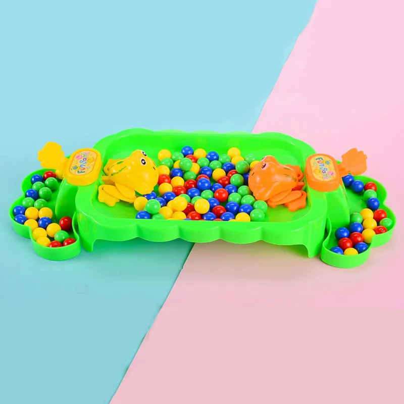 Забавная игрушка-лягушка, поедающая фасоль, семейные вечерние игрушки для родителей и детей, интерактивная игра для детей и взрослых, игрушка для снятия стресса - Цвет: D-2