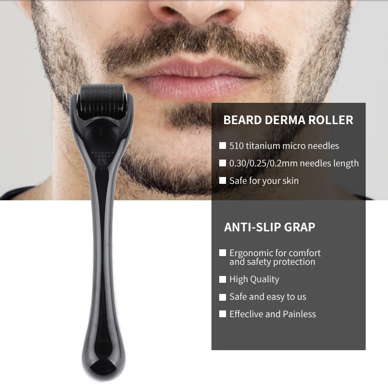 DARSONVAL DRS 540 Дерма для бороды ролик Титан роста волос мезороллер лица машина ухода