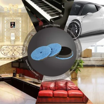 

3pcs Set 6in. Fast Finishing Polishing Buffing Pads Car Polisher Tools Supply