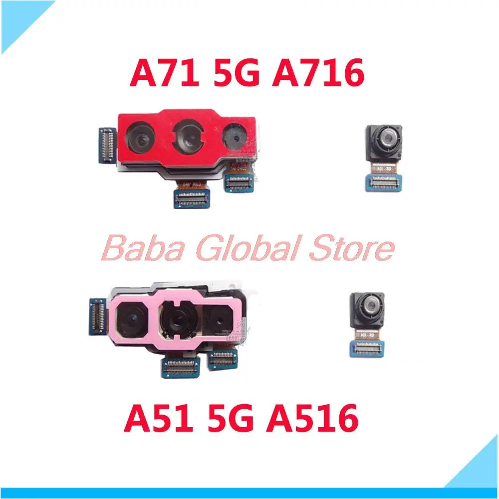 Новая передняя камера основная задняя гибкий кабель для Samsung Galaxy A51 A71 5G A516 A716