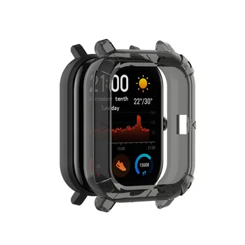 

#30 TPU Frame Bumper Cover Case Shell Protector for Xiaomi Huami Amazfit GTS Smart watch Bracelet Protective accessories