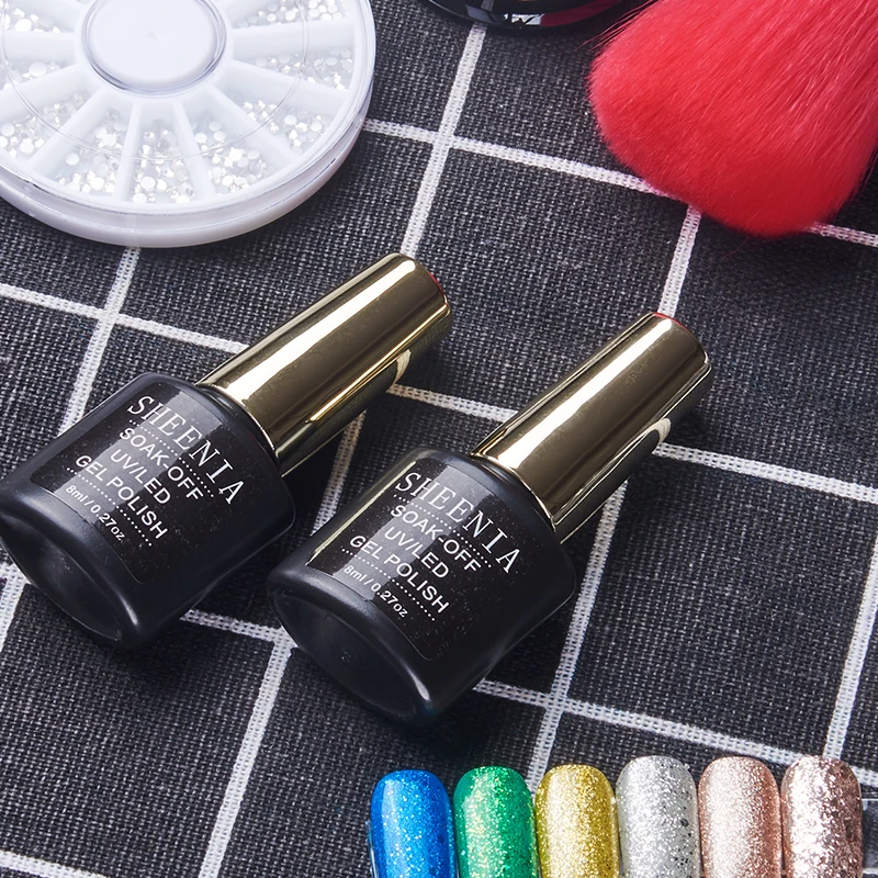 Sheenia TC027 UV Gel Nail Polish gel Nail Gel Varnish Base Coat +Top Matte Coat Art DIY Design