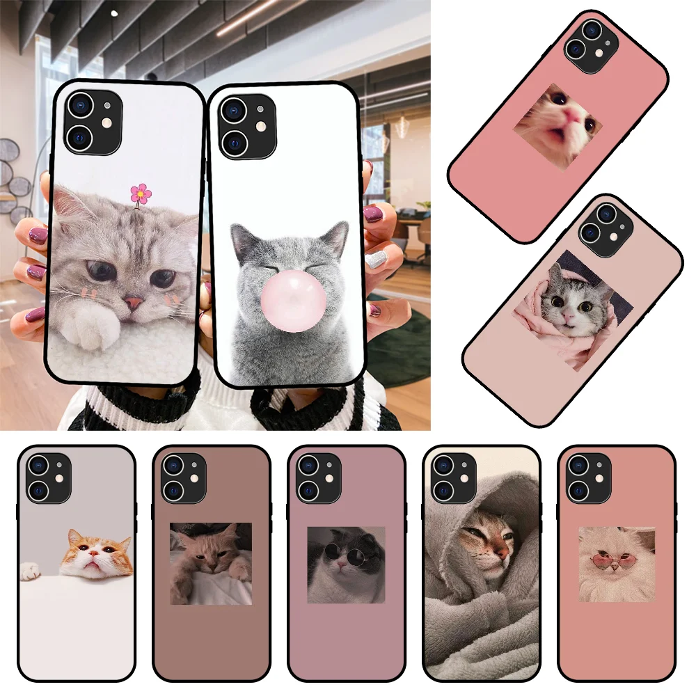 Чехол для телефона Apple IPhone 12 Mini 11 Pro XR X MAX SE XS 4 5 6 6S 7 8 E Plus черный модный Prime 3D чехол с