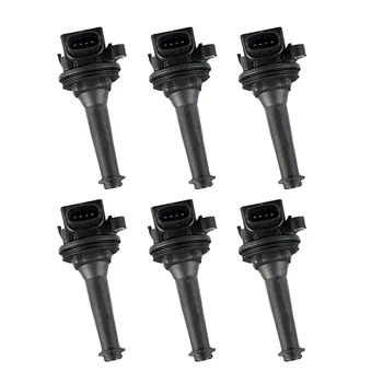 

6PCS Ignition Coils Pack for 1999-2005 Volvo S80 XC90 2.8L 2.9L L6 UF341,5C1320,30713416,91256010,9125601,0221604001