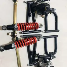 ATV GO KART картинг DIY амортизаторы передней подвески мотоцикла барабанные тормоза маятники с фланцем кулака