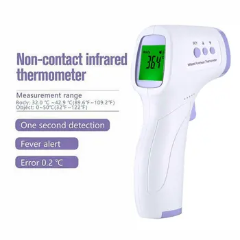 

Infrared Forehead Thermometer Digital LCD Termometro Fever Full Body Temperature Measurement