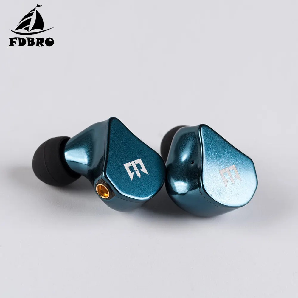 FDBRO новые I4 1BA + 1DD гибридные наушники-вкладыши Сделанные на заказ наушники Knowls BA