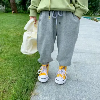 

2020 New Girls Boys Pants Autumn Cotton Fashion Kids Pants