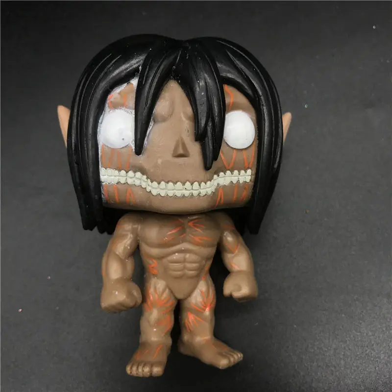 

Attack on Titan Form Eren Titan Hot Topic Vinyl Figure model toy Collection of gifts NO BOX