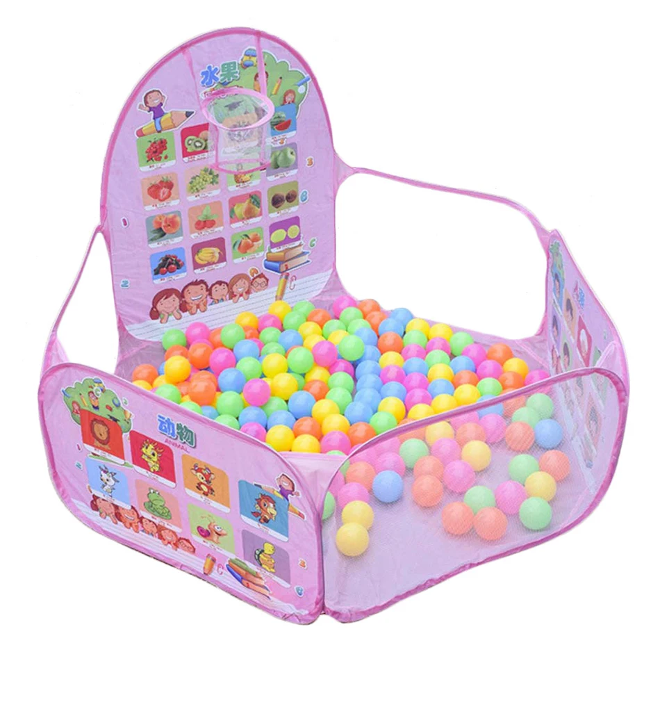 Children's Playpen Dry Pool For Children Kids Safe Foldable Playpens Game Portable Baby Outdoor Indoor Ball Pool Play Tent