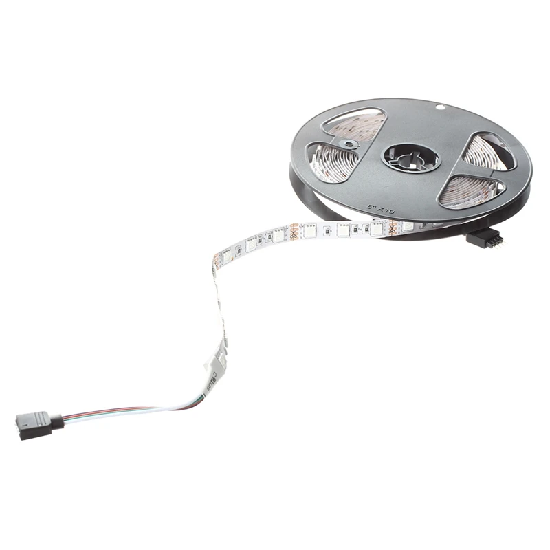 5M 5050 SMD 300 RGB светодиодный светильник 12V DC декор+ мини контроллер с 24 кнопками