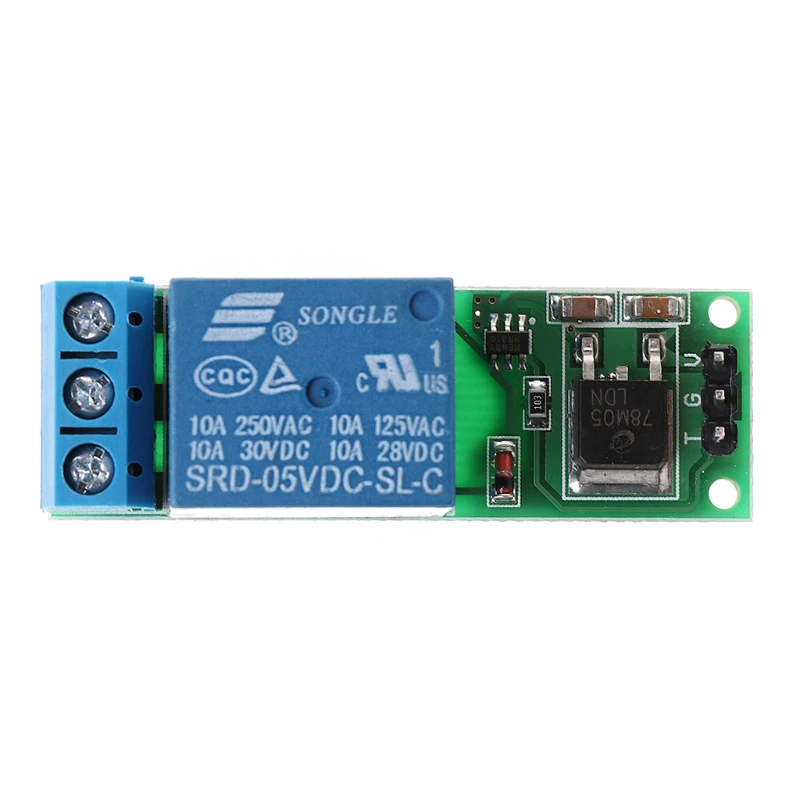 

6-24V Flip-Flop Latch Relay Bistable Self-locking Low Pulse Trigger Module G8TB