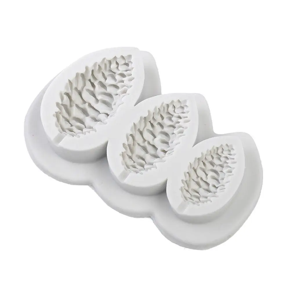 3 Even Pinecone Liquid Silicone Mold Hand-Made DIY Cake Shape | Дом и сад