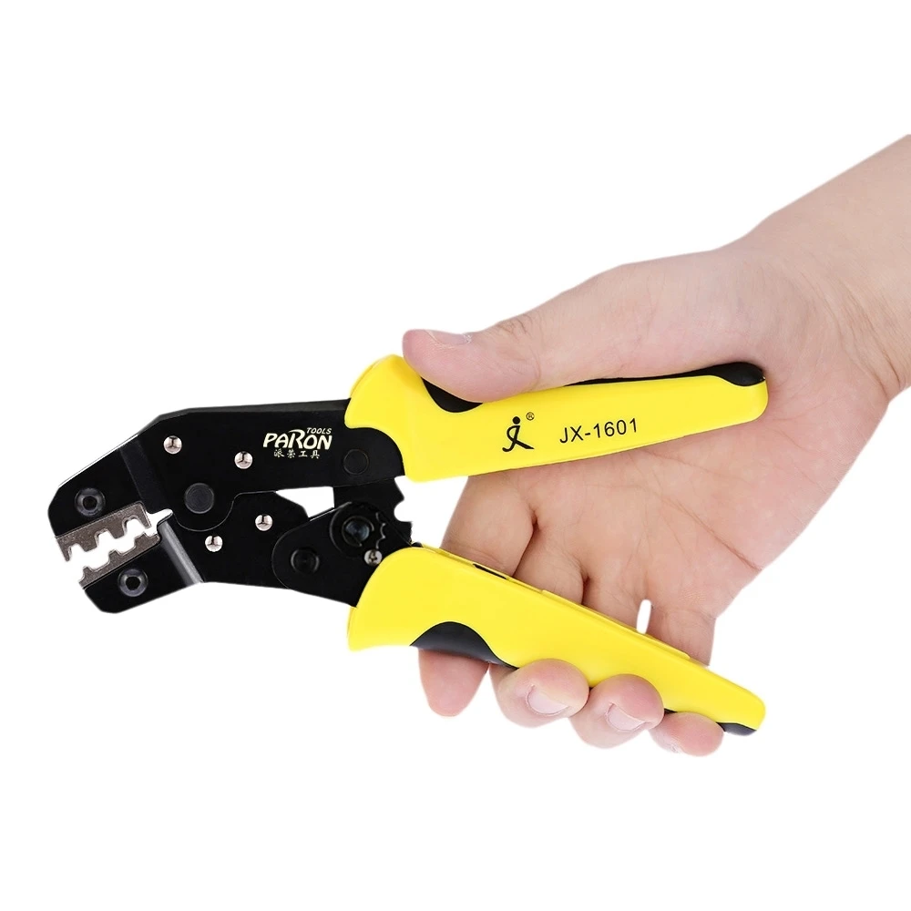 PARON 4 In 1 다기능 와이어 크림퍼 키트, 엔지니어링 래칫 터미널 크림핑 플라이어 와이어 크림퍼 스크루 드라이버 수공구 세트
