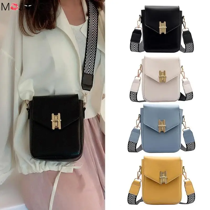 

Women Bags Fashion Crossbody Bag Shoulder Bags Women Leather Solid Color Wide Shoulder Messenger Bag Handbags bolsa feminina
