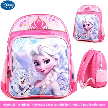 

Disney's New Cartoon Princess Pattern Children's Backpack To School Light and Cute Backpack Waterproof Large Capacity School Bag