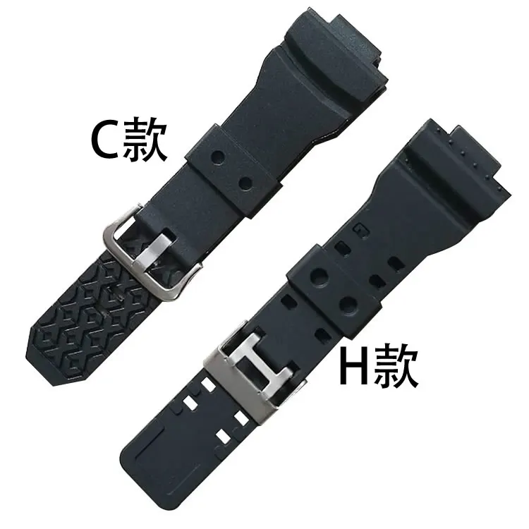 Ремешок Jeathus для часов выпуклый 16*29 мм ПУ сменный ремешок casio G shock GW 8900 GA8900 110 120