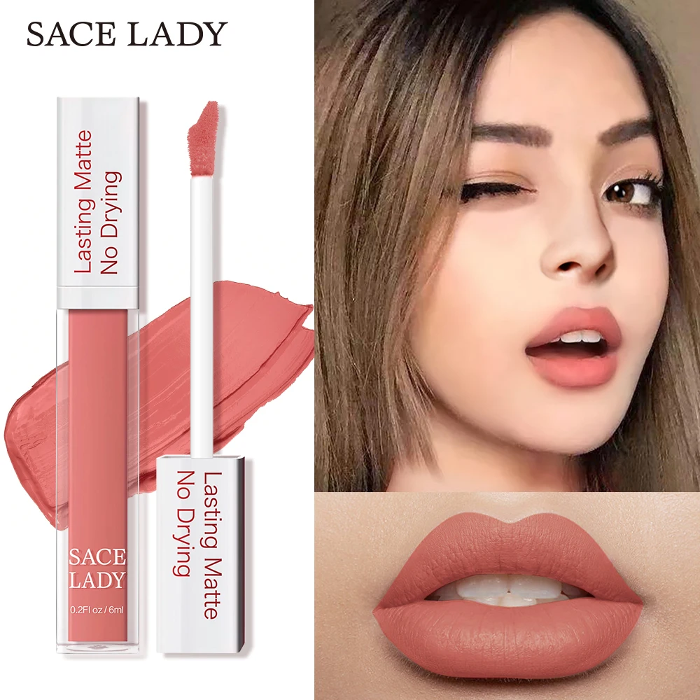 

SACE LADY 26 Color Long Lasting Matte Lipsticks Waterproof Matte Lipstick Lip Sticks Cosmetic Easy to Wear Matte Makeup Lipstik