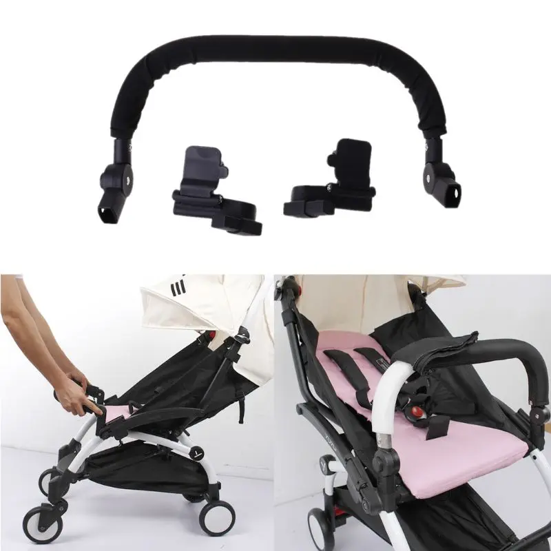 Baby Stroller Armrest 360 degree Stroller Bumper Bar Baby Carriages Pram Adapters Baby Stroller Accessories Dropshipping