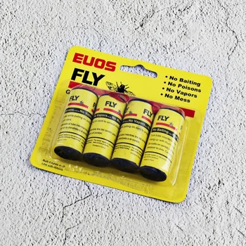 

Pesticide Free Fly Paper Sticky Fly Catchers Set For Indoor Or Greenhouse Use (16 Pack)